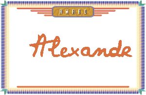 AlexandrдӢ