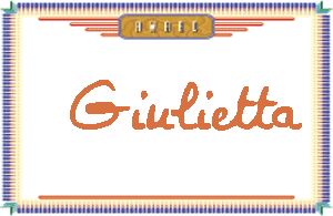 GiuliettaдӢ