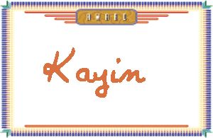 KayinдӢ