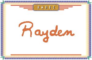 RaydenдӢ