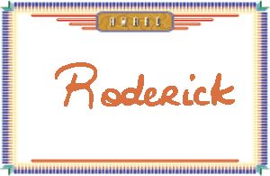 RoderickдӢ