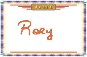 RoryдӢ