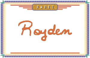 RoydenдӢ