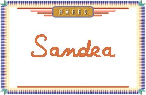 SandraдӢ