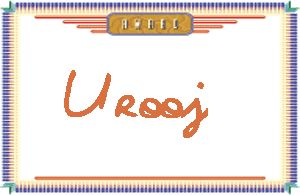 UroojдӢ