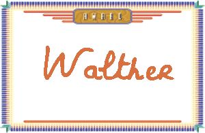 WaltherдӢ